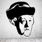 Preview: 46244 Wandaufkleber Miss Marple